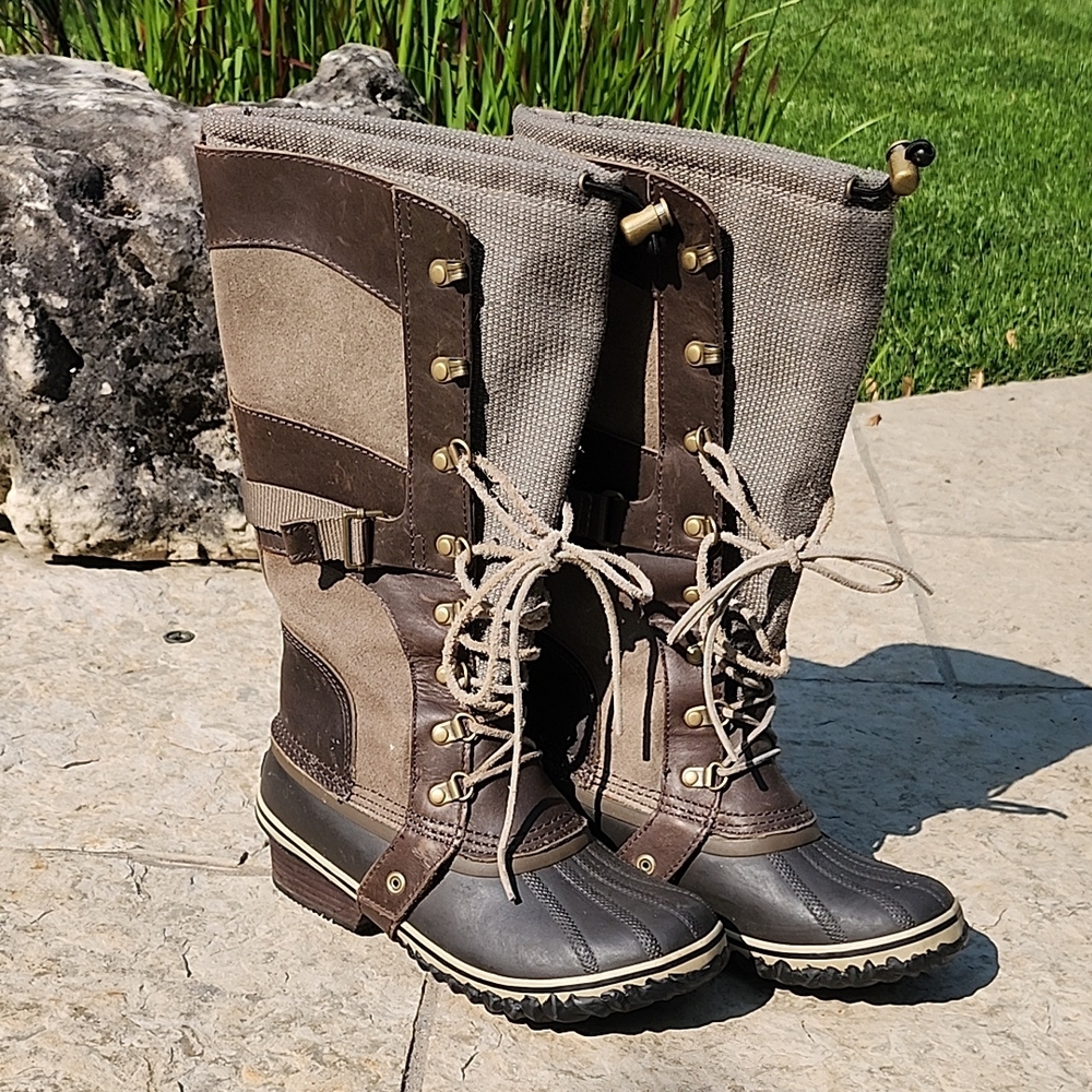 Women’s Sorel Conquest Carly Boots Brown